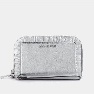 Michael Kors Silver Wallet